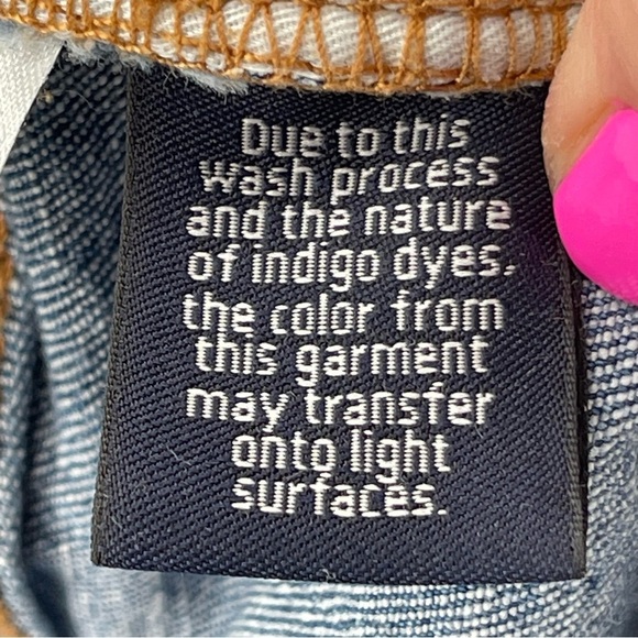 J Crew Medium Wash Blue Fray Denim Jean Shorts Size 26 - Picture 9 of 9